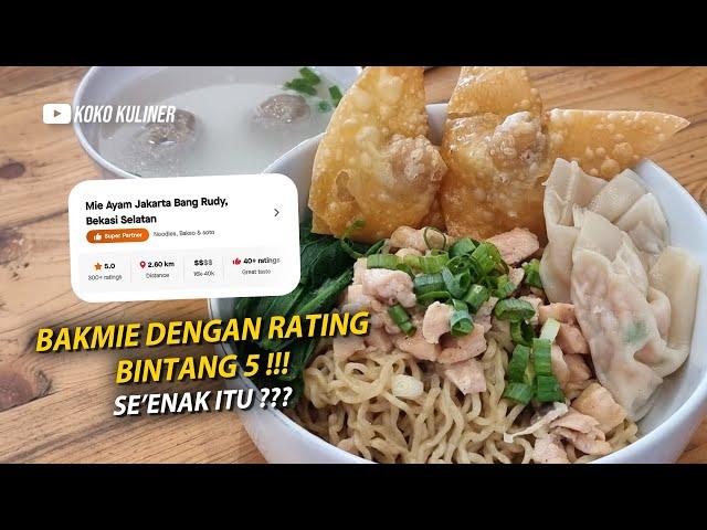 APAKAH SE'ENAK ITU MIE AYAM DENGAN RATING BINTANG 5 ??? #honestreview