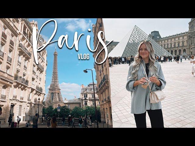 48 Hours in Paris Vlog  Eiffel Tower, Louvre Museum, Cafes & Best Places to Eat  Travel vlog 2022