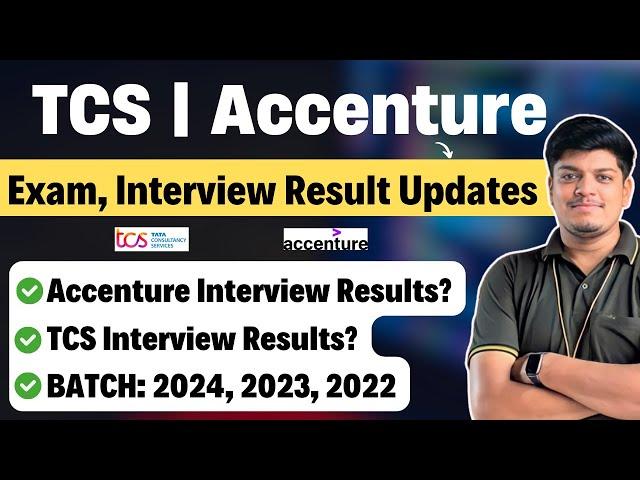 TCS Interview Result | Accenture Interview Result | All Important Updates | Phase Wise Process