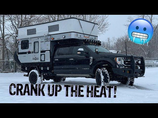 Custom Four Wheel Camper Aqua-Hot Water Heater & Furnace Upgrade!