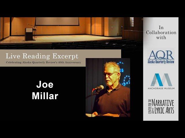 Joe Millar Poetry Reading