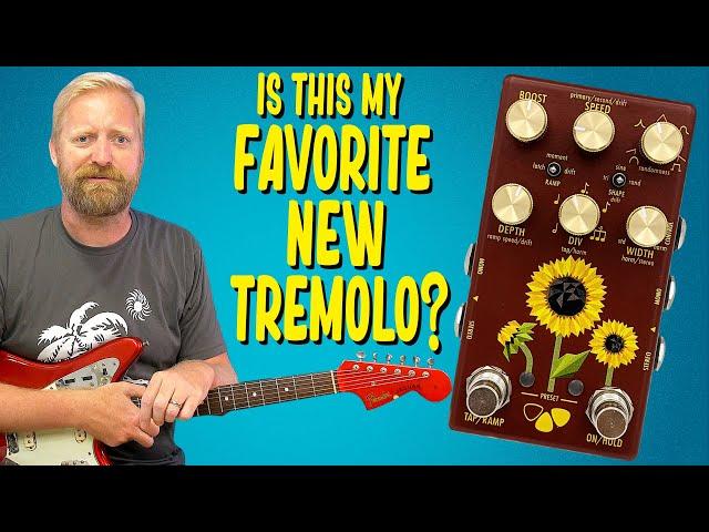 Sunflower Deluxe Tremolo - Stereo/Ramping/Drifting & MORE! - is this my favorite new tremolo?