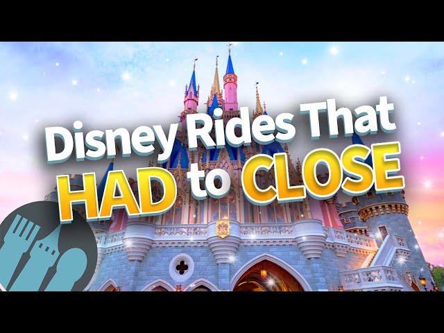 20 Disney Rides That Had to Close (and Why)