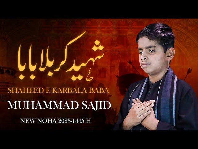 Shaheed e Karbala Baba | Muhammad Sajid | Nohay 2023 | Mola Hussain Bibi Sakina (s.a.) Noha 1445