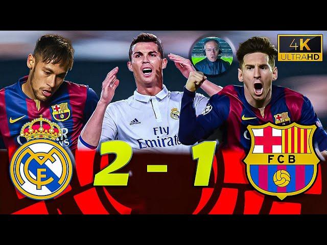 من الذاكرة : ملخص مباراة ريال مدريد و برشلونة (2-1) | أكثر مباراة مجنونة | موسم 2015-2016