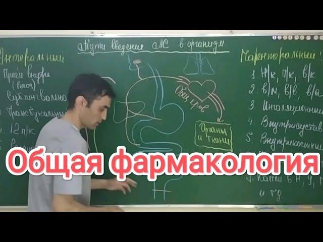 Общая фармакология.