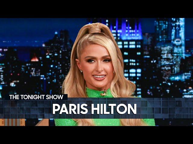 Paris Hilton Surprises Tonight Show Audience Members By Giving Them Their Own NFTs | Tonight Show