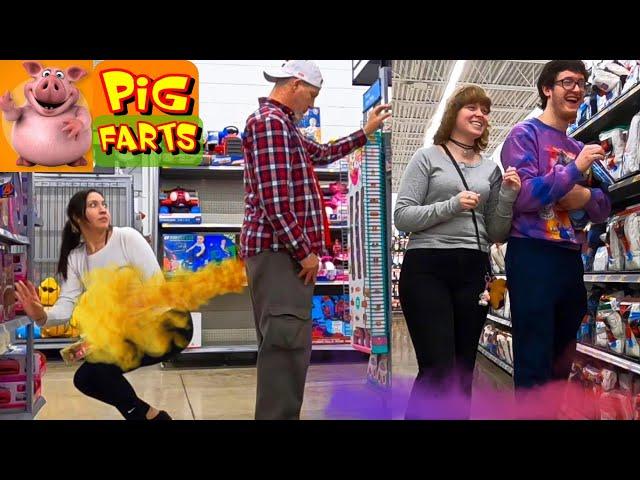 FARTING LIKE A PIG (Part 2)  Funny Fart Prank! 