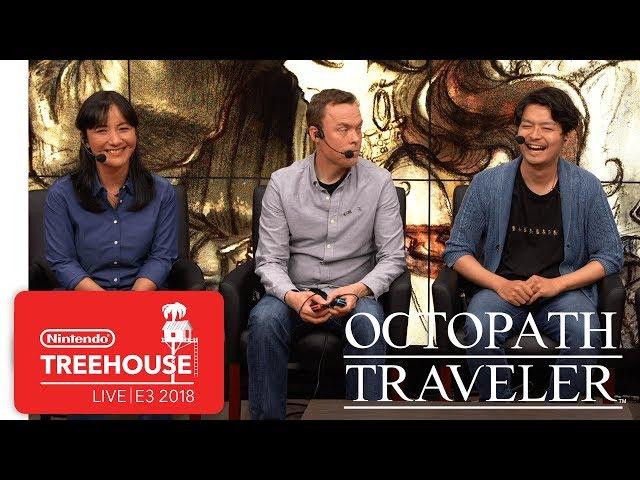 Octopath Traveler Gameplay Pt. 1 - Nintendo Treehouse: Live | E3 2018