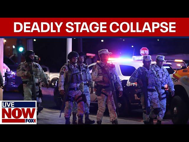 Mexico stage collapse: 9 killed, 120+ hurt at election event  | LiveNOW from FOX