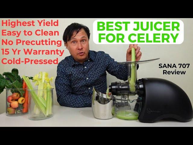 Best Juicer for Celery Juice that Extracts Every Drop - Sana 707