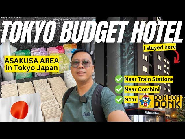 Japan Hotel Review Richmond Asakusa Room Tour Tokyo Japan Vlog 2024 Philippines travel vlogs latest