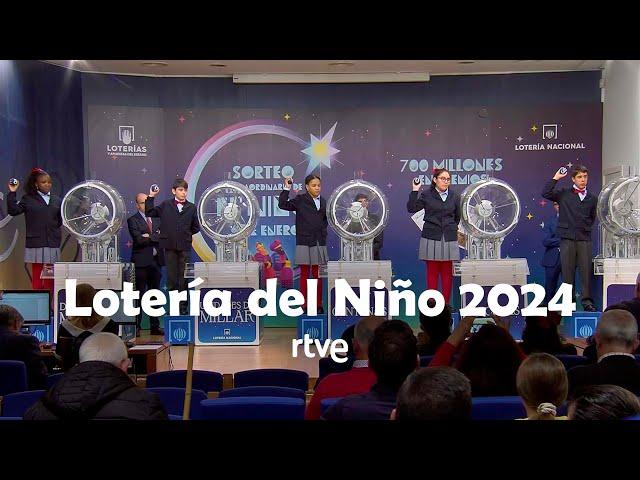 DIRECTO: Sorteo de la lotería de Niño 2024