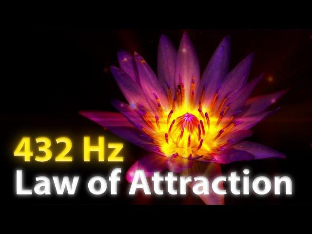 432 Hz - Claim Wealth Now! Golden Lotus of Luck and Money