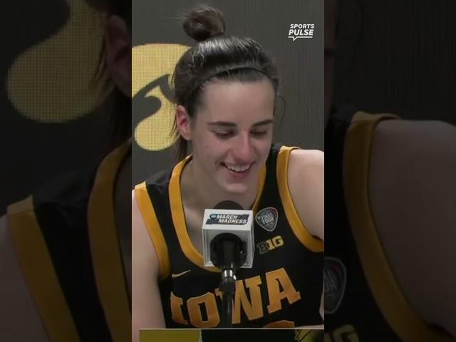 Caitlin Clark is emotional addressing media after loss to South Carolina