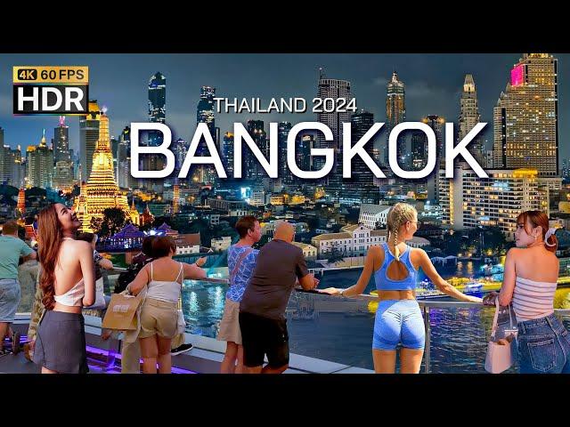  4K HDR | Walking Bangkok 2024 | The Best City in the World | destination for tourists