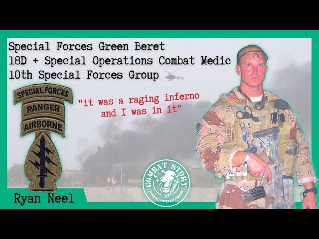 Green Beret | 10th Special Forces Group | 18D Special Operations Combat Medic | Ryan Neel