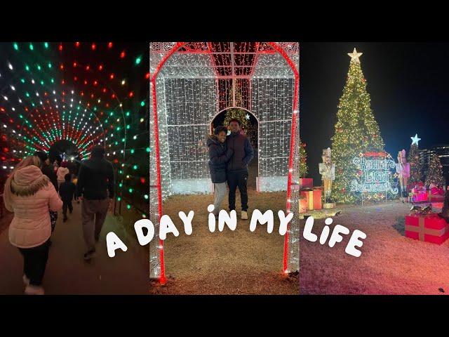 Day In My Life| Traveling, Target Run, Holiday Light Spectacular In Ballantyne