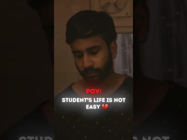 Student's Pain   #studentpain #sadstatus #studentslife #indianstudents #shortsindia #shortsviral