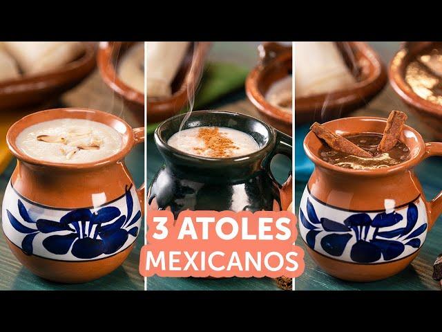 3 atoles mexicanos | Recetas kiwilimón