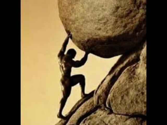 Sisyphus will never be happy