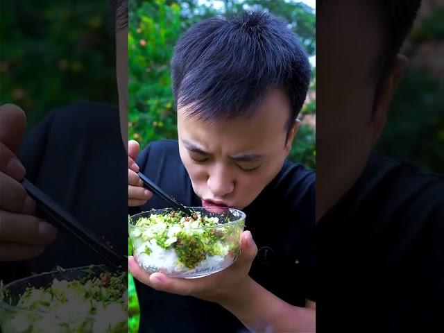 Cooking with flowers| Chinese Food Eating Show | Funny Mukbang ASMR