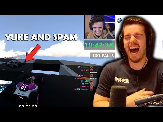 Spammiej reacting to Wirtual getting pressured by Yuke and Spammiej