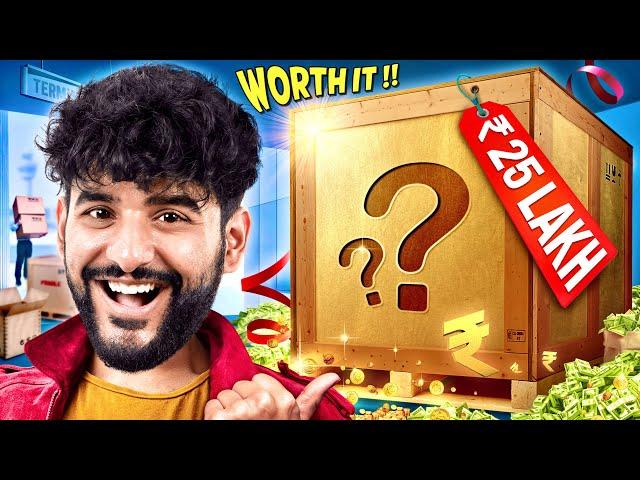 I Ordered INDIA'S LARGEST MYSTERY BOX Worth Rs25,00,000 !!