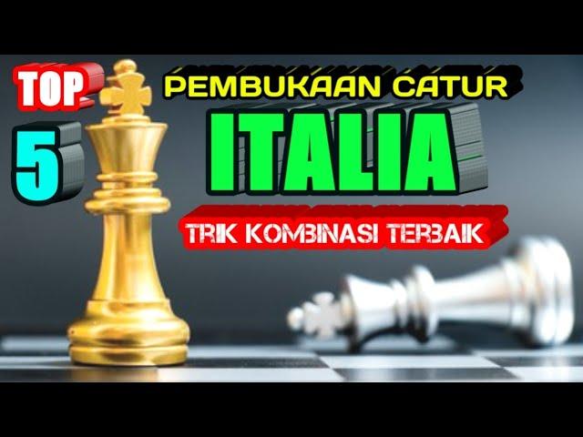 5 PEMBUKAAN CATUR ITALIA dengan Trik dan Kombinasi Terbaik Dunia || Italian Opening ||