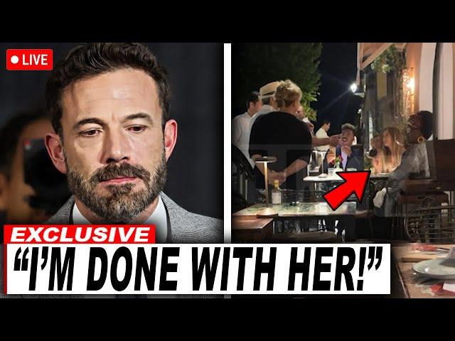 Ben Affleck REACTS To Jennifer Lopez CAUGHT CHEATING AGAIN In Italy?!
