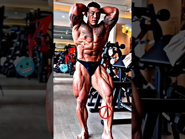 Korean Bodybuilder Gains Kang Min Kim 김강민#shorts #viralvideo #bodybuilding #gymedits
