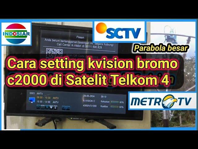 cara program k vision parabola besar 2024