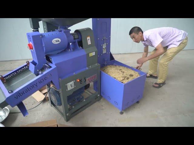 6N70 Pro Max Commercial Type Rice Huller,4 amazing functions you can get in one machine