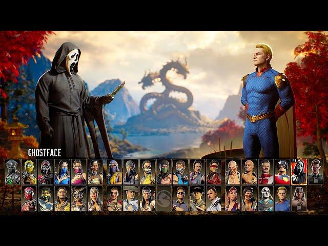 MK1 Ghostface Vs Homelander - Mortal Kombat 1 Gameplay