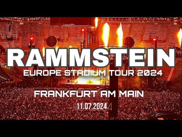 RAMMSTEIN LIVE in FRANKFURT #EuropeStadiumTour2024