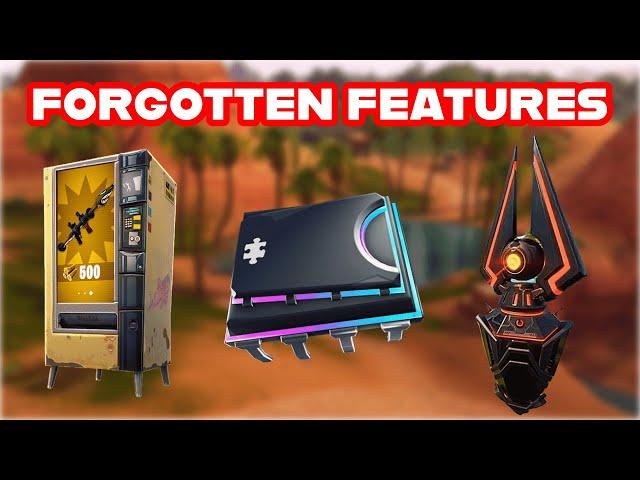 Revisiting Some of Fortnite's MOST FORGOTTEN FEATURES of ALL TIME...