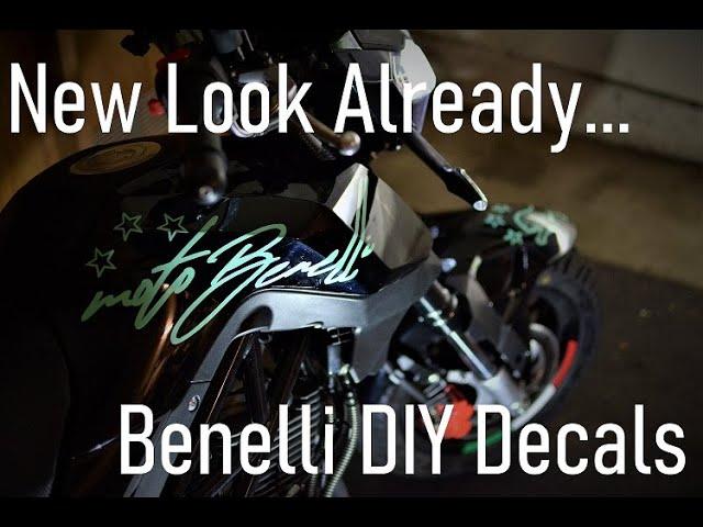 The Benelli TNT135 Gets a Decal DIY