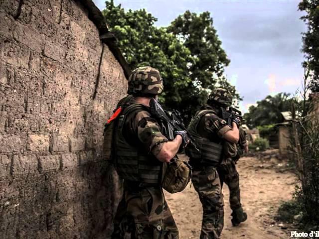 Tribute to French Army in Central African Republic