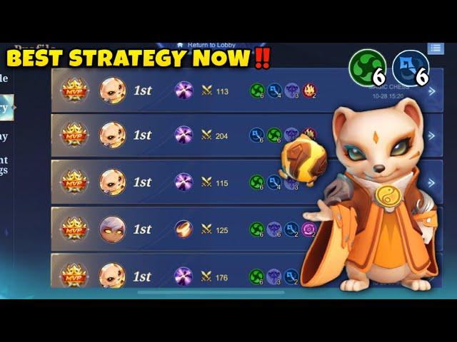 YUKI SKILL 2 | PERFECT WINNING STREAK & MOST GRIND SYNERGY COMBO‼️ MAGIC CHESS 2024