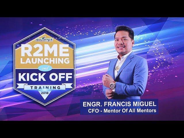 WORK HARD by Sir Francis Miguel at AIM Global R2ME Kick Off Training 2018