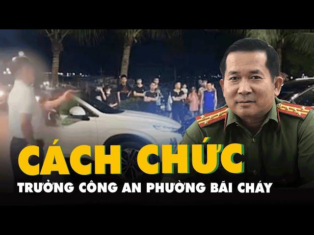 Thiếu tướng Đinh Văn Nơi cách chức trưởng công an phường Bãi Cháy, TP Hạ Long