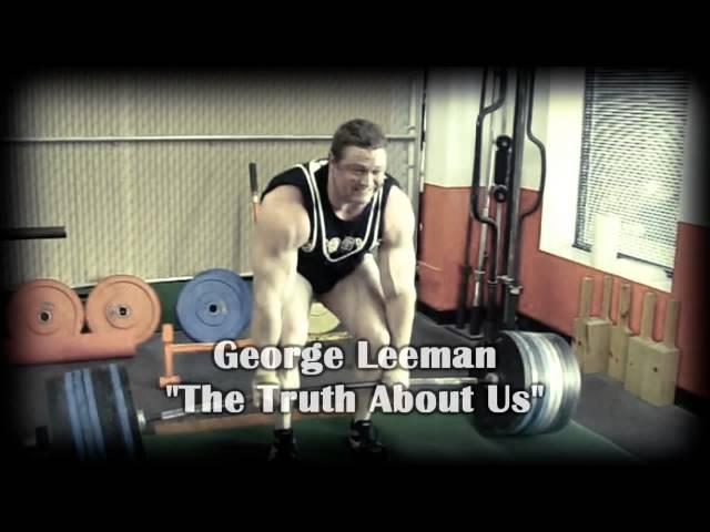 Powerlifter George Leeman ( The Truth about Us Speech)