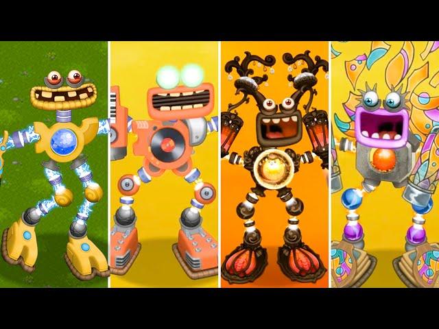 All Wubbox Sound and Animation - Fire Haven and Fire Oasis Epic Wubbox | My Singing Monsters