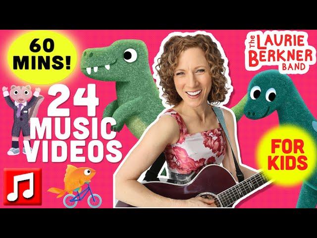 60 Minutes: "Waiting For The Elevator" Plus Lots More Laurie Berkner Music Videos