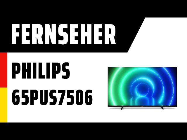 Fernseher Philips 65PUS7506/12 (PUS7506) | Test | Deutsch