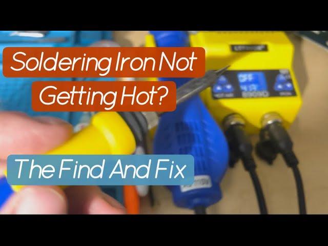 Soldering Iron Not Getting Hot Anymore? Let’s Fix It!