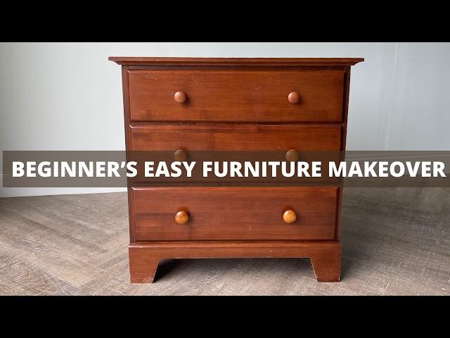 Amazon Furniture Makeover for BEGINNERS | 5 EASY Steps