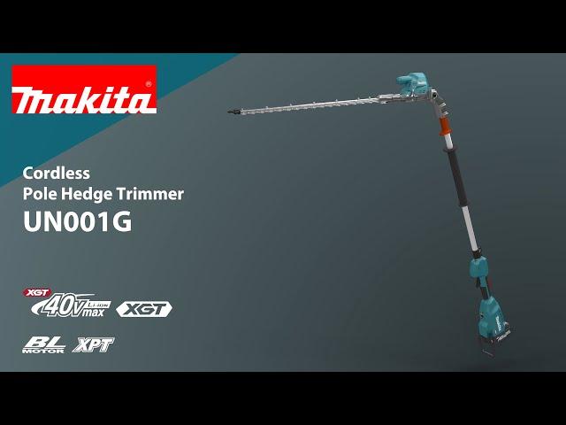 Makita 600mm (23-5/8") Cordless Pole Hedge Trimmer UN001G