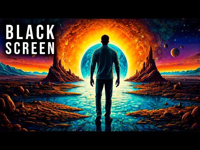 Experience Vivid Parallel Realities | Black Screen Theta Waves Sleep Music | Enter REM Sleep Cycle