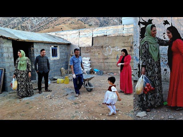 The presence of the teacher and his wife in Parwaneh house for help